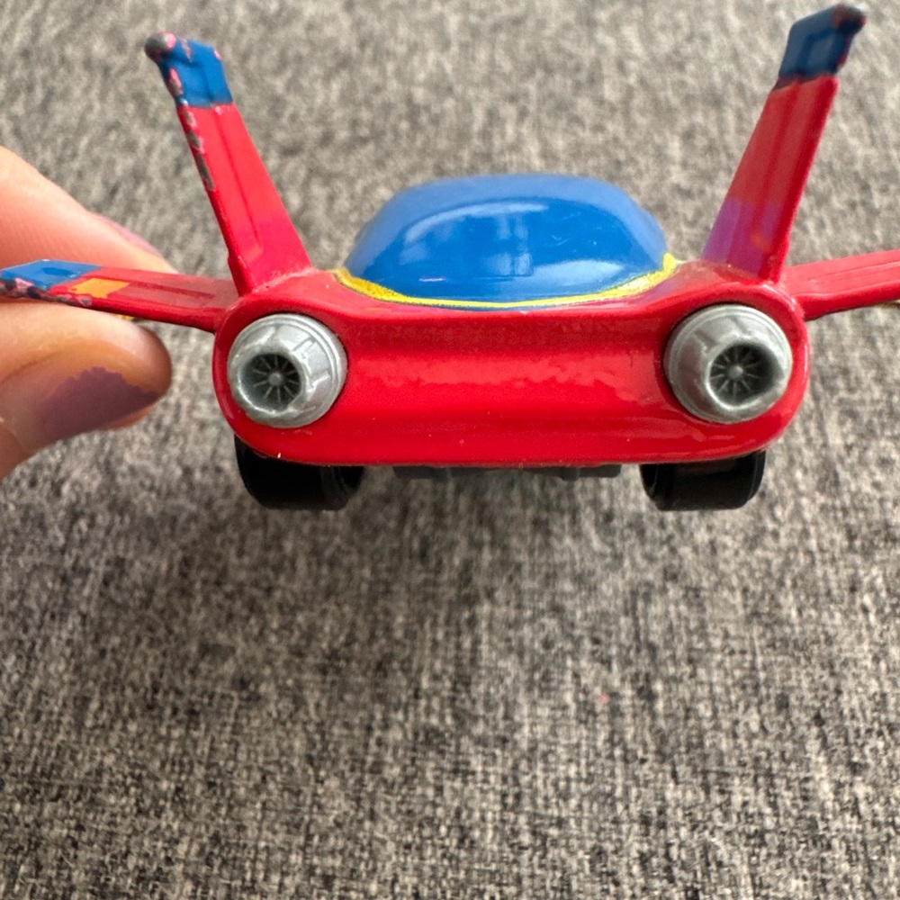 Red & Blue Lightning Jet Toy - Kids Toy - Picture 5 of 8